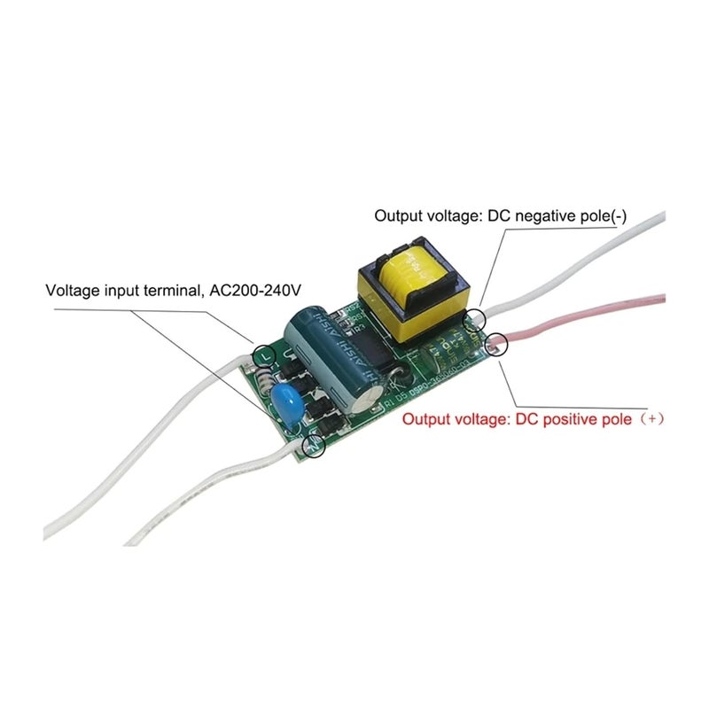 300mA ثابت التيار LED سائق 36 50W DC 24 160V إمداد الطاقة حماية من التحميل الزائد - Image 5